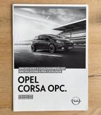 Opel Corsa OPC prijslijst BE-NL/FR december 2015 brochure, Livres, Autos | Brochures & Magazines, Comme neuf, Opel, Enlèvement ou Envoi