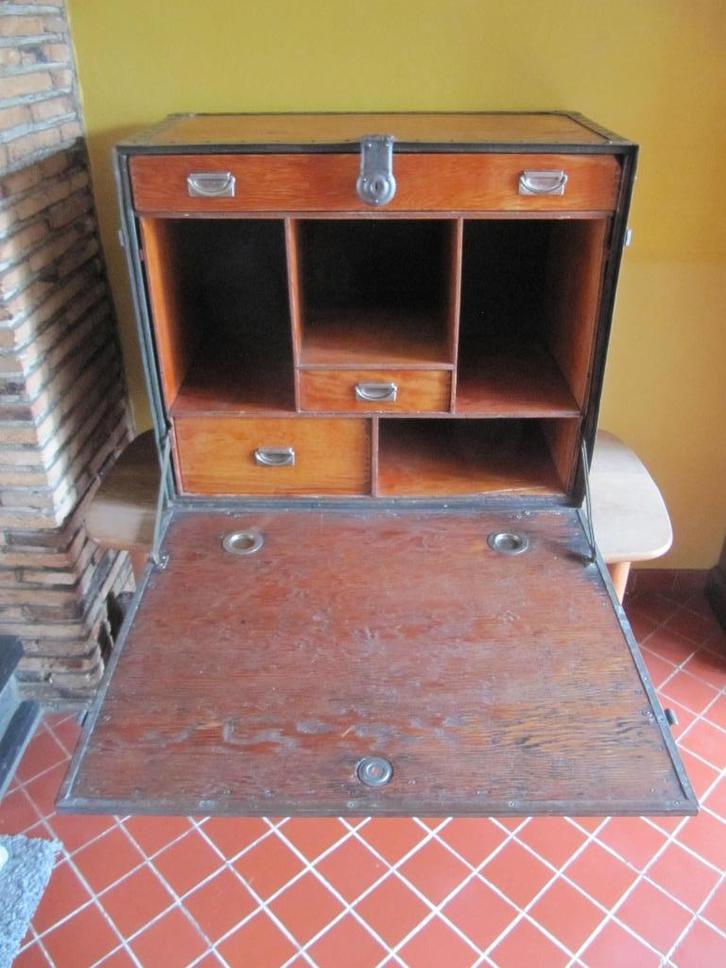 WO2 - Army field desk, Verzamelen, Militaria | Tweede Wereldoorlog, Landmacht, Overige typen, Ophalen