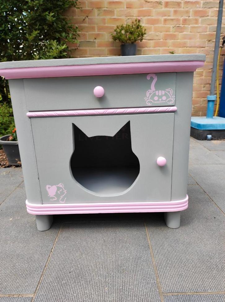 Maison pour chat personnalisée, Dieren en Toebehoren, Krabmeubelen, Nieuw, Ophalen