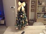 Versierde Kerstboom met licht (105 cm), Diversen, Kerst, Ophalen of Verzenden, Zo goed als nieuw