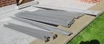 lot profilé longeron métal tube auvent, Doe-het-zelf en Bouw, Metalen, Ophalen, Gebruikt, IJzer