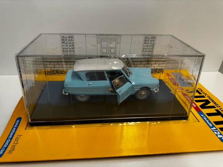 Kuifje auto 1:24 Citroën ami uit juwelen B castafiore no 18, Verzamelen, Stripfiguren, Nieuw, Kuifje, Ophalen of Verzenden