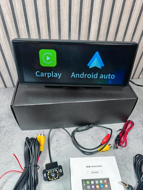 Autoradio met universele touch - CarPlay + Android Auto + Du, Auto diversen, Autoradio's, Zo goed als nieuw, Ophalen of Verzenden