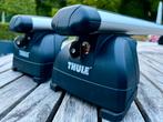 Barres de toit THULE (130 cm) + kit de fixation pour BMW, Ophalen, Zo goed als nieuw