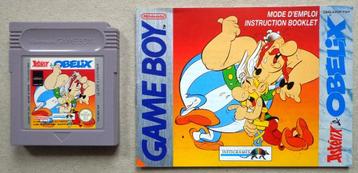 Asterix & Obelix voor de Nintendo Gameboy + boekje  beschikbaar voor biedingen