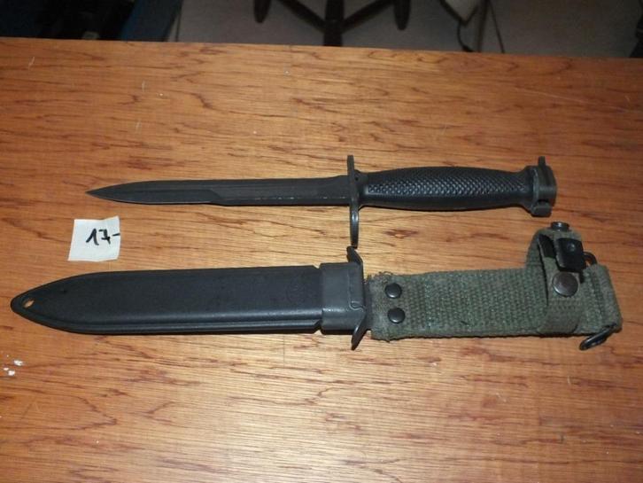 17 Bajonet / bayonet, Verzamelen, Militaria | Algemeen, Ophalen