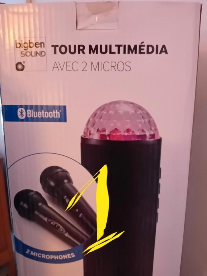 tour multimédia Bigben., Electroménager, Électroménager & Équipement Autre, Utilisé, Enlèvement ou Envoi