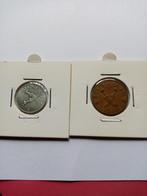 Mooie muntjes van 1 en 5 fils 1964 south-arabia., Ophalen of Verzenden
