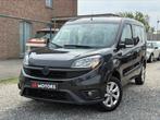 Fiat Doblo 1.4 benzine Euro6 118.000km, Voorwielaandrijving, Zwart, Bedrijf, Dealer onderhouden