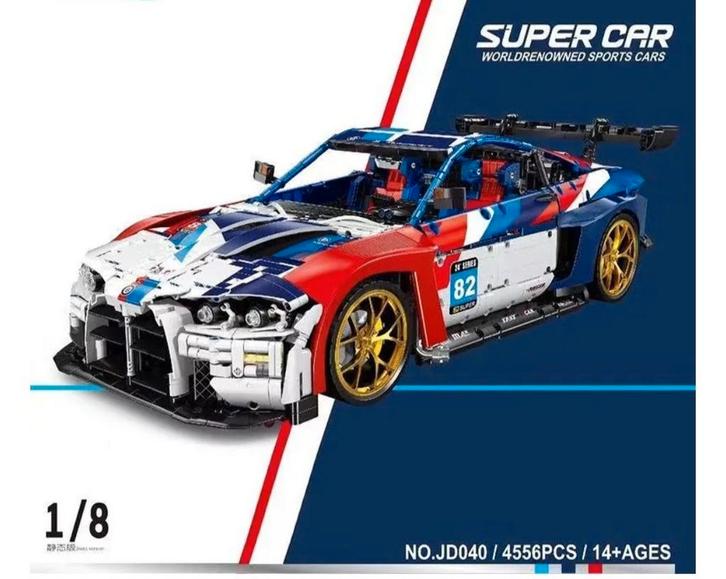 NIEUW Small Angle JD040 BMW M4 1:8 schaal 4556pcs, Kinderen en Baby's, Speelgoed | Duplo en Lego, Nieuw, Lego, Ophalen