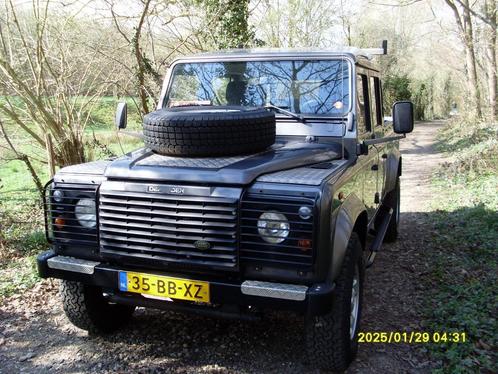 LAND ROVER 130 TD5 GRIJS KENTEKEN 5 ZITPLAATSEN, Auto's, Land Rover, Particulier, 4x4, Airconditioning, Alarm, Centrale vergrendeling