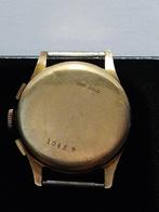 CORESA Zwitserse chronograaf gouden horloge, Handtassen en Accessoires, Horloges | Antiek, Polshorloge, 1930 tot 1960, Goud, Ophalen