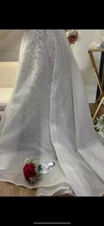 Witte trouwjurk, Kleding | Dames, Jurken, Ophalen of Verzenden, Maat 36 (S)
