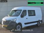 Renault Master 135PK L2H2 Dubbel Cabine Nwe model Airco Crui, Auto's, Voorwielaandrijving, 135 pk, Stof, Gebruikt