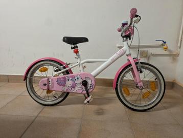 BTWIN Meisjesfiets 16 inch 4-6 jaar 500 Doctogirl beschikbaar voor biedingen