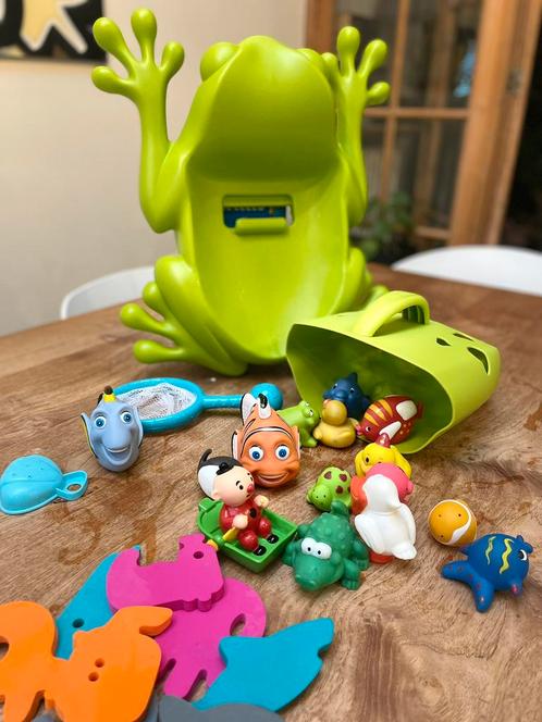 Opbergbox badspeelgoed, Kinderen en Baby's, Speelgoed | Badspeelgoed, Zo goed als nieuw, Ophalen