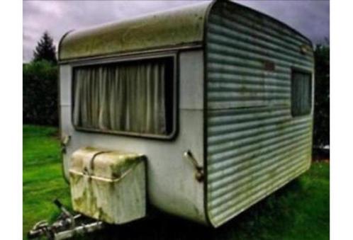 GEZOCHT OUDE CARAVAN, Caravans en Kamperen, Caravans, Particulier, Ophalen
