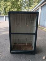 Mooie vogelkooi voor buiten., Ophalen, Zo goed als nieuw, Hout, Vogelkooi