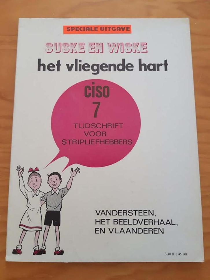 Ciso nr 7 1971 Suske&Wiske 'Het vliegende hart' -Vandersteen, Boeken, Stripverhalen, Nieuw, Eén stripboek, Verzenden