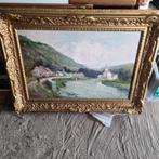 Très jolie huile sur toile signée Paul Van De Venne 1911, Antiquités & Art, Enlèvement ou Envoi