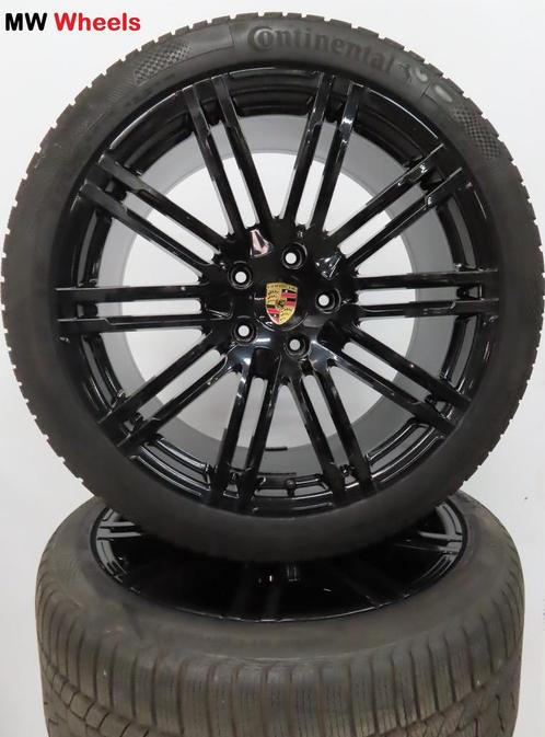 Porsche 21 inch Origineel velgen Cayenne Turbo winterbanden, Auto-onderdelen, Banden en Velgen, Banden en Velgen, Winterbanden