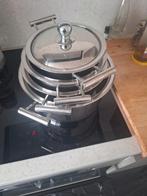 Set de casseroles inox, Ophalen, Gebruikt, Inox
