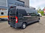 Peugeot Boxer 435 2.0 HDI L3H2 Pro/ Airco/ Navi/ Imperiaal, Auto's, Stof, Gebruikt, 4 cilinders, Zwart