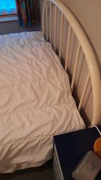 Lit, Maison & Meubles, Chambre à coucher | Lits, Enlèvement, Utilisé, 120 cm, Blanc