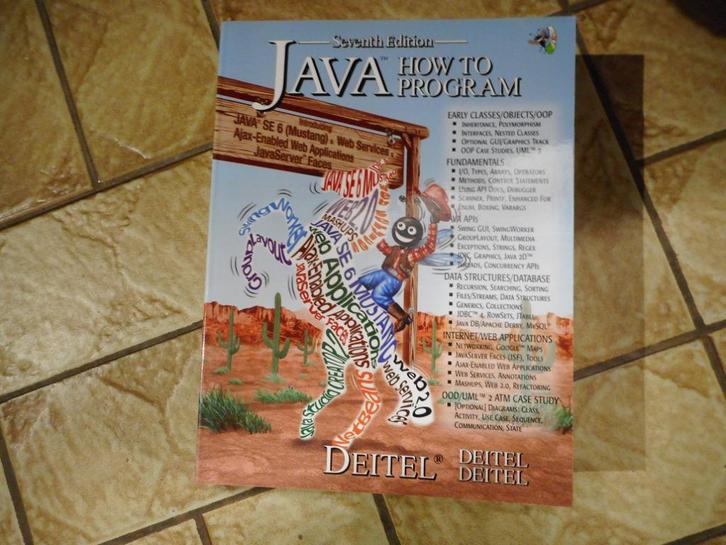 Java How to program - Deitel, Boeken, Informatica en Computer, Zo goed als nieuw, Ophalen of Verzenden