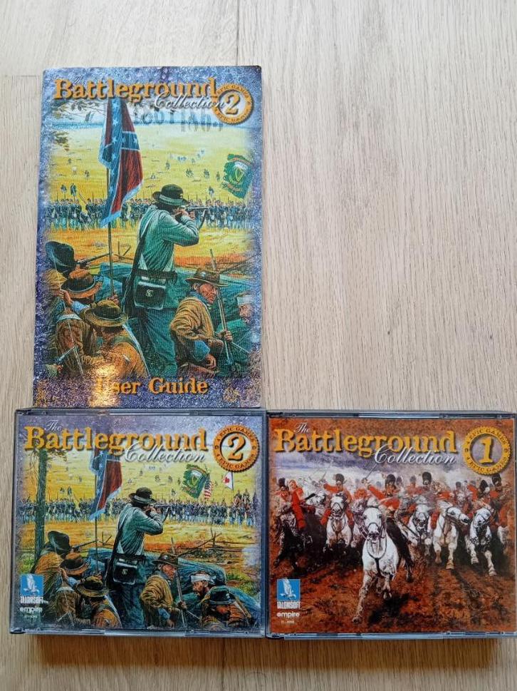 Handleiding Talonsoft Battleground Collection 1 en + (1), Games en Spelcomputers, Games | Pc, Gebruikt, Ophalen of Verzenden
