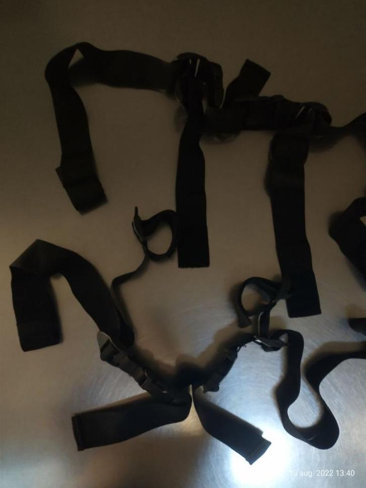 Riemen cargofiets (bullit) om lading vast te gespen, Fietsen en Brommers, Fietsaccessoires | Overige Fietsaccessoires, Zo goed als nieuw