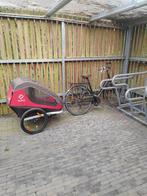 Damesfiets met bak voor naar school volledig inorde, Ophalen of Verzenden, Zo goed als nieuw
