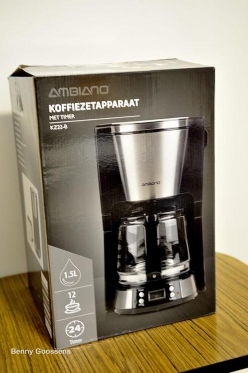 Koffiezet in nieuwstaat met garantie!, Elektronische apparatuur, Koffiezetapparaten, Nieuw, Koffiemachine, 4 tot 10 kopjes, Ophalen