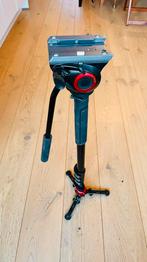 Monopod vidéo Alu Manfrotto 4 section+ Rotule MVMXPRO500, Ophalen, Overige typen, Zo goed als nieuw, 175 cm of meer
