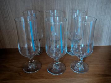 Set van 6 longdrinkglazen  beschikbaar voor biedingen