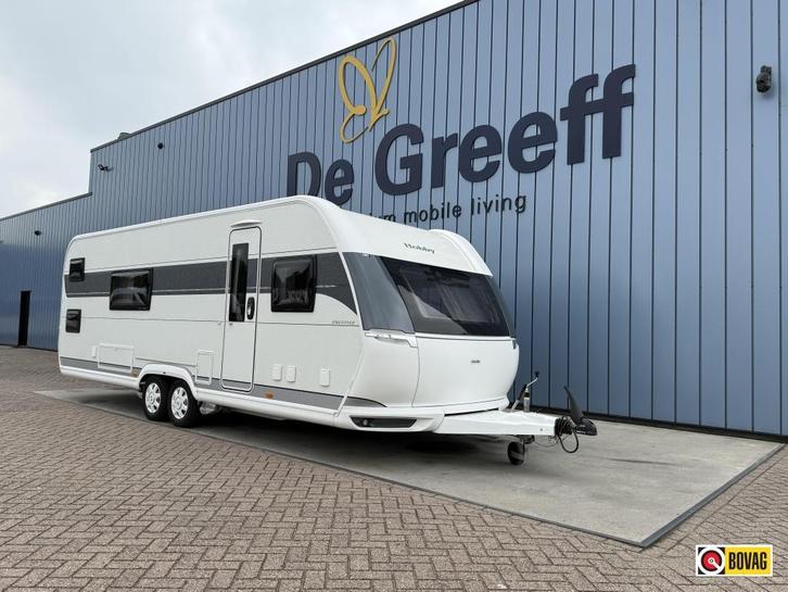 Hobby Prestige 650 KFU, Caravans en Kamperen, Caravans, Bedrijf, tot en met 6, Rondzit, Hobby, Vast bed, 8 meter en meer, Airco