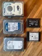 Lot 5 disques durs, Informatique & Logiciels, Disques durs, IDE, Utilisé, SSD