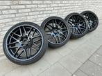 Bmw 19inch 5x120 velgen met banden, Motoren, Ophalen