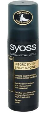 Syoss spray racines Noir NEUF !, Bijoux, Sacs & Beauté, Beauté | Soins des cheveux, Enlèvement ou Envoi, Soin des cheveux ou Soin réparateur des cheveux