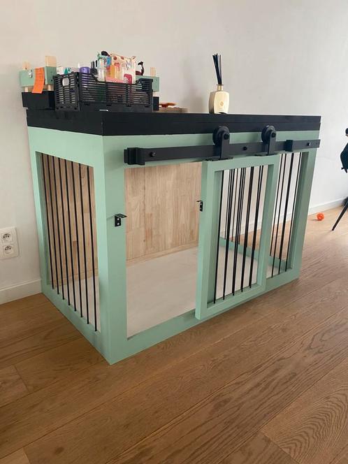 Handgemaakte bench, Dieren en Toebehoren, Hondenbenches, Gebruikt, Ophalen