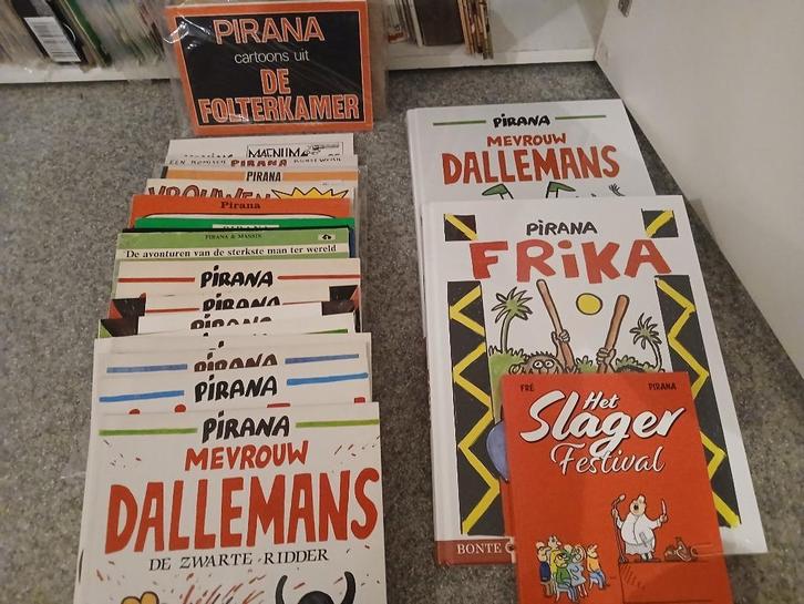 Pirana complete reeks, Boeken, Stripverhalen, Ophalen of Verzenden