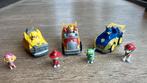 Paw Patrol - Voertuigjes (Chase, Rubble, Marchall), Ophalen of Verzenden, Zo goed als nieuw