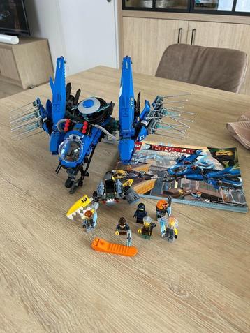 Bliksemstraaljager Ninjago 70614 beschikbaar voor biedingen