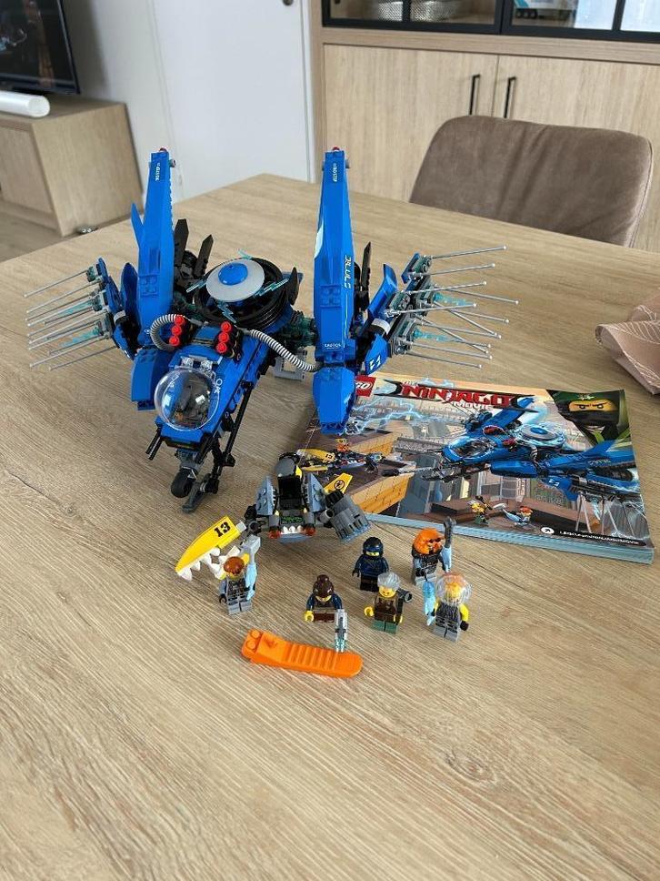 Bliksemstraaljager Ninjago 70614, Kinderen en Baby's, Speelgoed | Duplo en Lego, Gebruikt, Lego, Complete set, Ophalen of Verzenden