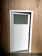 Stockage - PVC-servicedeuren op voorraad tegen lage prijzen!, Ophalen of Verzenden, Nieuw, Glas, Buitendeur