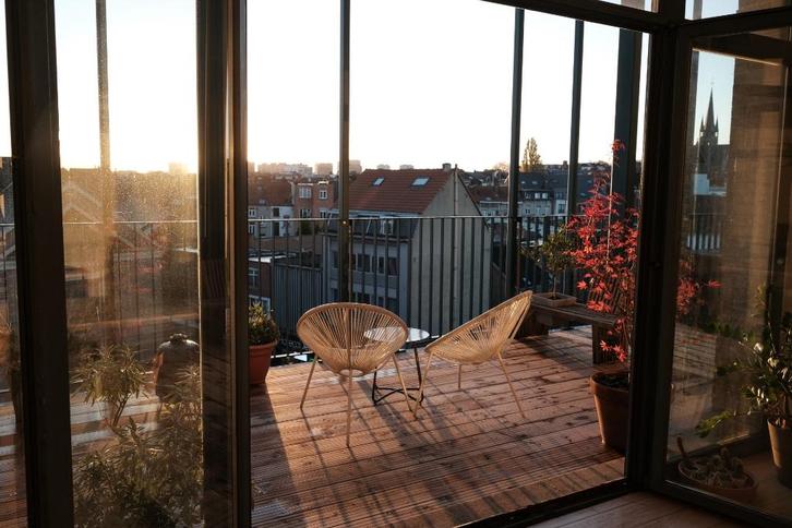 Penthouse bij Tour & Taxis (2slpk groot terras), Immo, Huizen en Appartementen te koop, Brussel, tot 200 m², Appartement, C