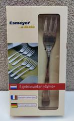 Set van 6 Esmeyer Taartvorken model Sylvia 148 mm, Overige materialen, Nieuw, Ophalen of Verzenden, Vaatwasserbestendig