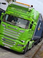 Scania R560 2013 Boogie, Auto's, Vrachtwagens, Te koop, Xenon verlichting, Automaat, Beige