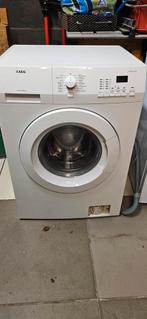 Aeg protex lavamat, Elektronische apparatuur, Wasmachines, Ophalen, Gebruikt, Wolwasprogramma, 85 tot 90 cm