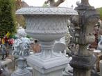 plantenbak of wasbak in blauwe steen, groot model, Ophalen, Gebruikt